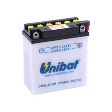 UNIBAT - CB5LB-SM (YB5L-B) (CU INTRETINERE, INCLUDE ACID)
