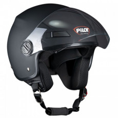 PILOT - Casca Open-face FAZER - negru mat, XL