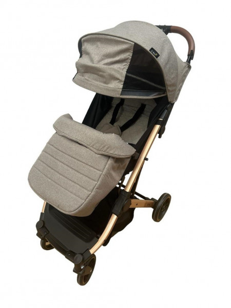 Carucior sport, pliere tip troller, C9, 6-36 luni, culoare crem