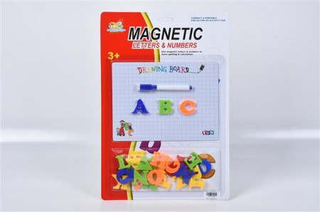 Set litere cu mini tablita magnetica
