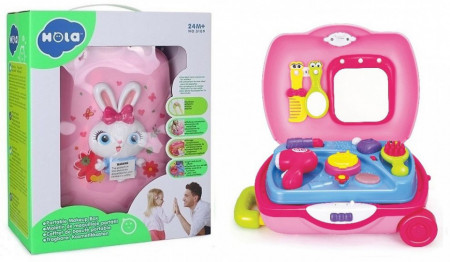 TROLER CU SET COAFURA SI ACCESORII FRUMUSETE