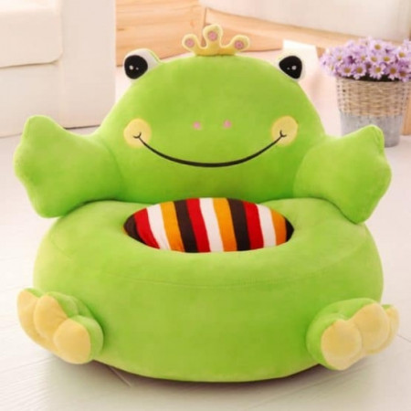 fotoliu de pus, cu brate, broscuta verde