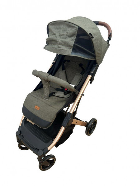 Carucior sport, pliere tip troller, C9, 6-36 luni, culoare kaki