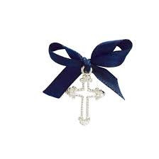 Cruciulite pentru botez, 50 buc, bleumarin