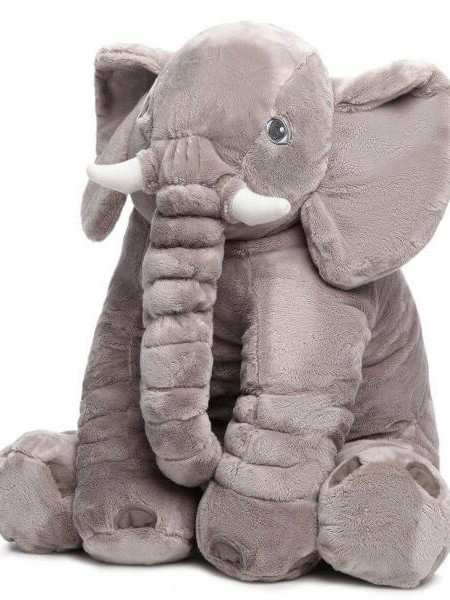 Perna pozitionator bebe, Elefant gri
