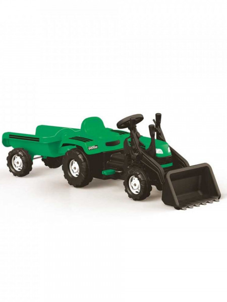 Tractor Excavator Cu Pedale Si Remorca Ranchero 171cm