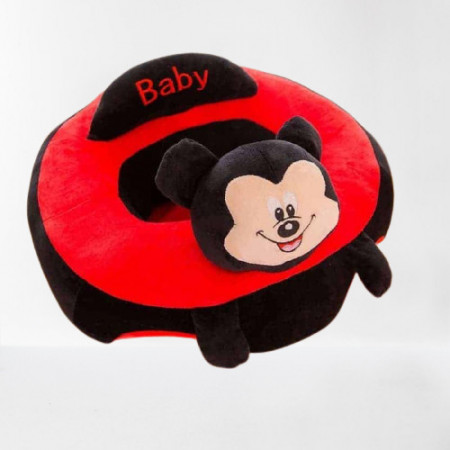 Mickey - Fotoliu din plus pozitionator 45 cm x 45 cm x 15 cm ( latime x lungime)
