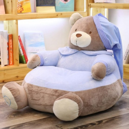 Fotoliu din plush Ursuletul Bleu