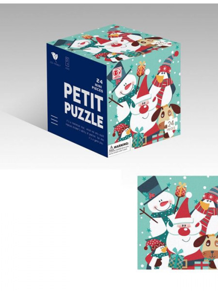 Puzzle Petit Mos Craciun-24 piese