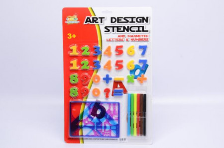 Set cifre magnetice cu accesorii