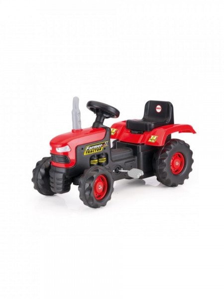 Tractor Cu Pedale, Rosu,