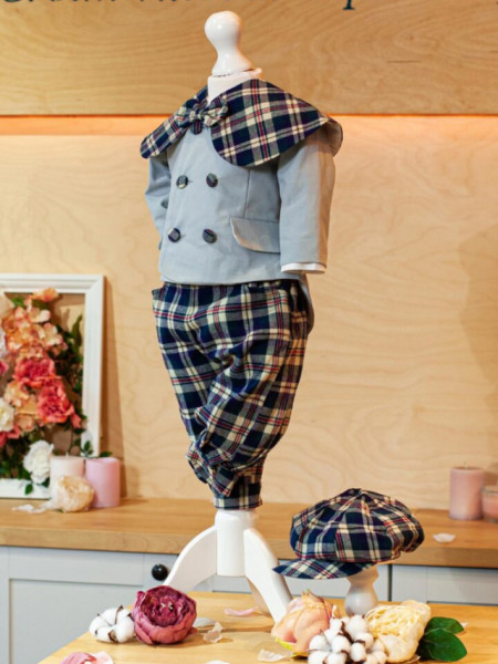 Costum Sherlock –bleu