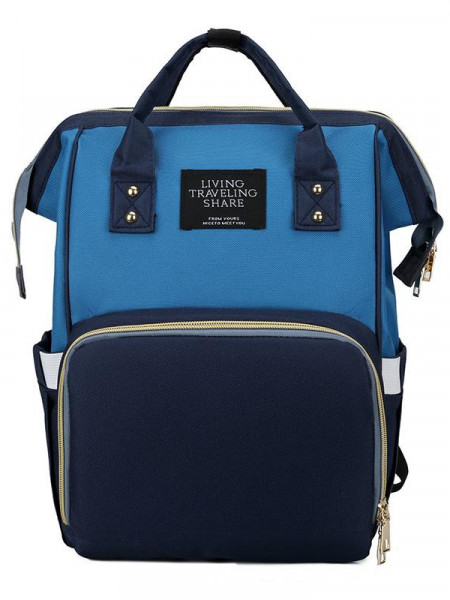Geanta Rucsac Mamici Multifunctionala BLEUMARIN CU ALBASTRU