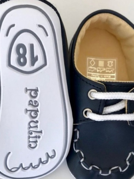 Pantofi eleganti bebelusi, bleumarin