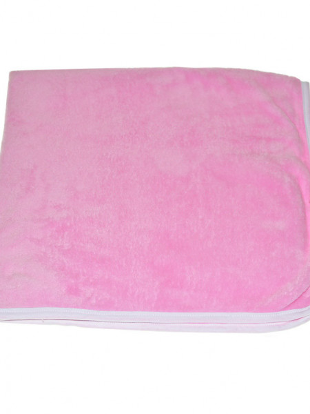 Patura cocolino, pentru bebe, dimensiune 75*75 cm , potrivita si pentru brodat, roz 01