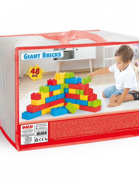 Cuburi gigant - 48 piese