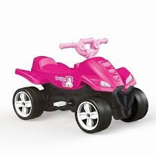 ATV cu pedale roz - Unicorn