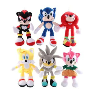 Jucarii plus – Set 6 figurine Sonic,30cm