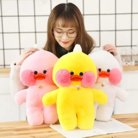 Lalafanfan Duck, jucarie de plus, 30 cm