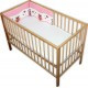 Aparatoare laterala pentru patut bufnite,roz