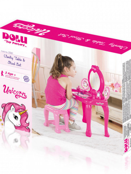 Masuta de toaleta cu scaun - Unicorn