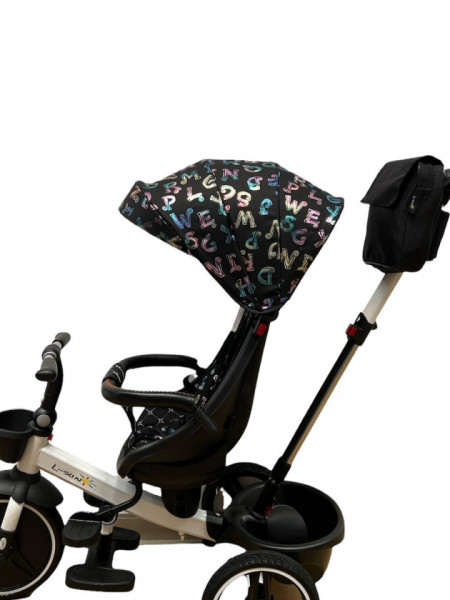 Tricicleta SL01 pliabila pentru copii cu copertina reglabila,multicolor