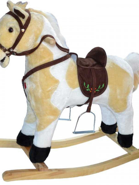 Calut Balansoar, CHAMP, Lemn + Plus, Sampanie, 69 Cm