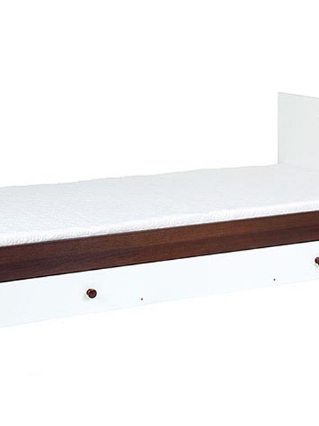 Patut copii Din lemn Cu Sertar SAFARI TINERET Wenge