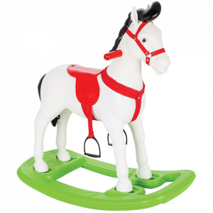 Balansoar pentru copii Pilsan Duldul Horse white - Img 1