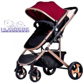 carucior 2 in 1 rosu hugbebe