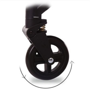 Carucior sport, L-Sun, pliere troller, compatibil pentru avion, pozitie de somn, 6 luni-3 ani, C8 ALBASTRU - Img 4