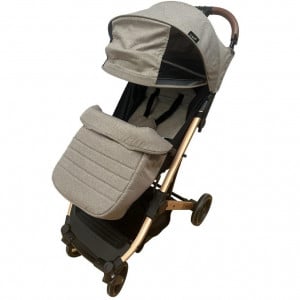 Carucior sport, pliere tip troller, C9, 6-36 luni, culoare crem
