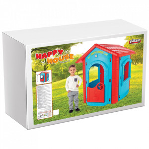 Casuta pentru copii Pilsan Happy House blue - Img 3
