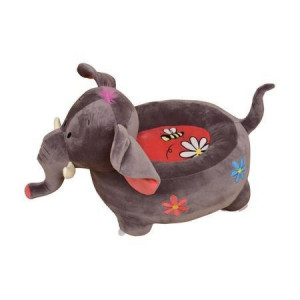 Fotoliu Elefant Jucarie Din Plus - Gri - Img 3