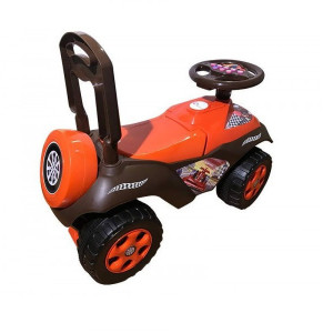 Masinuta de impins MyKids Music 0142/R/01 Rosu Maro - Img 3