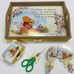 SET DE 5 PIESE TAVITA TURTA, PERSONAJ DISNEY Winnie