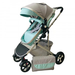 carucior 2 in 1 verde deschis
