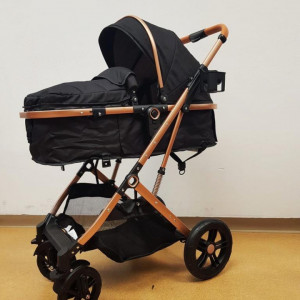 CARUCIOR 2 IN 1, LANDOU REVERSIBIL, HUGBEBE A30,NEGRU - Img 4