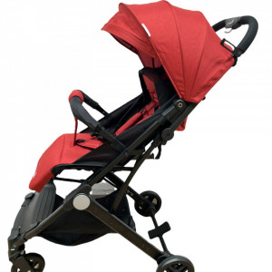 Carucior sport, pliere troller, compatibil pentru avion, pozitie de somn, 6 luni-3 ani, C8 ROSU - Img 7