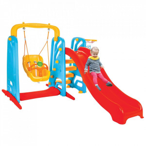 Centru de joaca Pilsan Cute Slide and Swing Set - Img 3