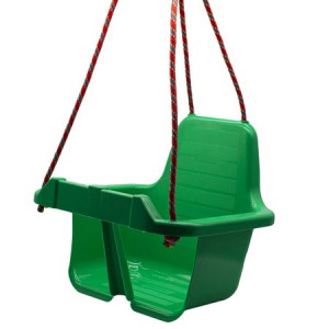 Leagan cu spatar din plastic, 6 luni-3 ani, verde deschis - Img 2