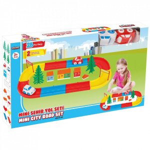 Pista de masini Pilsan Mini City cu 2 masinute - Img 2