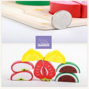 Set 3 puzzle 3D lemn Jucarii de bucatarie Feliate - Img 3