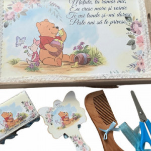 SET DE 5 PIESE TAVITA TURTA, PERSONAJ DISNEY Winnie