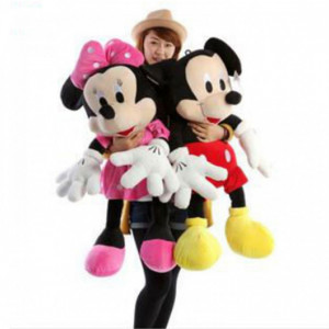Set Mickey si Minnie Mouse Din Plus 100 Cm