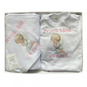 Set prima baita, Ingerasul .roz 3 piese, en gros