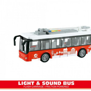 Trolebuz Electric cu Sunete si Lumini
