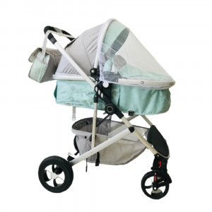 carucior 2 in 1 verde deschis