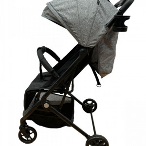 Carucior sport, C6 pliere troller, compatibil pentru avion, pozitie de somn, 6 luni-3 ani, Gri - Img 2