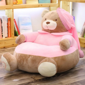 Fotoliu din plush Ursuletul Roz